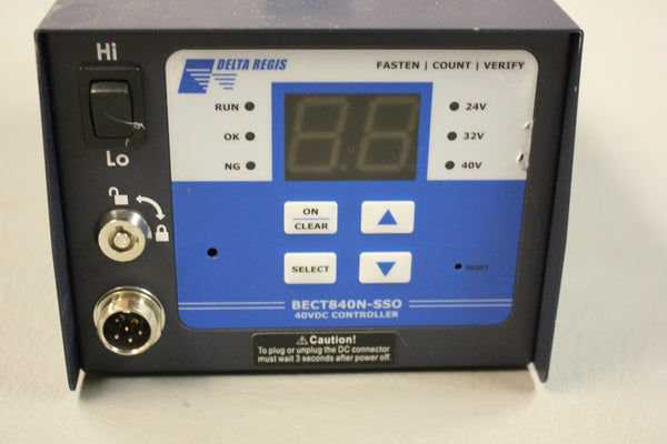 DELTA REGIS BECT840N-SSO SCREWDRIVER POWER CONTROLLER MODULE