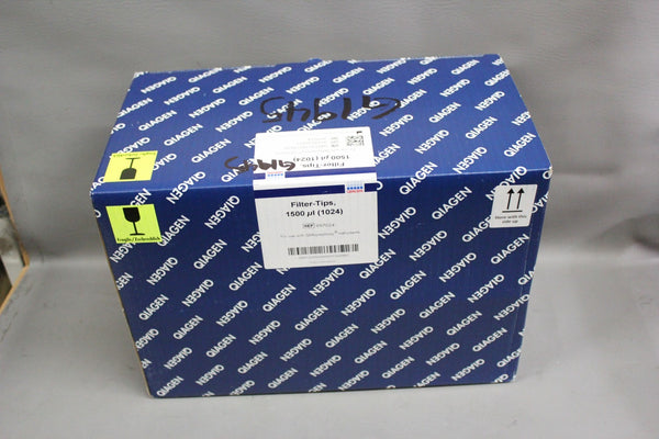 NEW BOX OF QIAGEN FILTER TIPS 1500 ul (1024) 1500ul 997024
