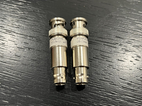 Pomona 50/30 Ohm Attenuators 