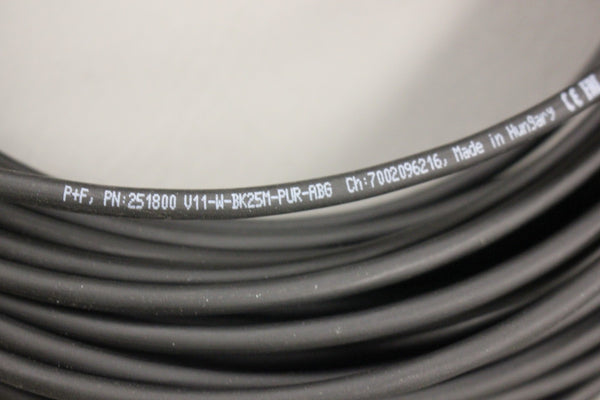 PEPPERL+FUCHS 251800 V11-W-BK25M-PUR-ABG CORDSET