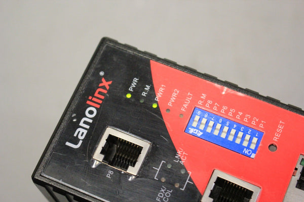 LANO LINX INDUSTRIAL ETHERNET SWITCH  LNX-800N