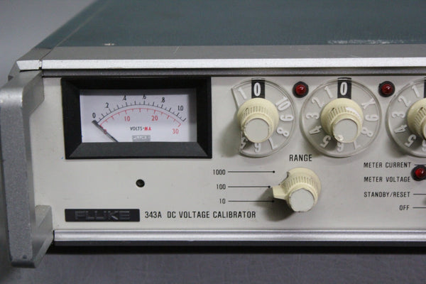 FLUKE 343A DC VOLTAGE CALIBRATOR