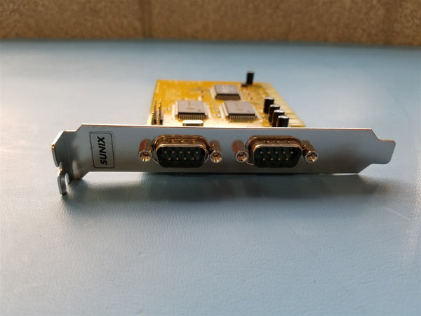 SUNIX UNIVERSAL PCI DUAL RS-232 SERIAL COMMUNICATION BOARD 