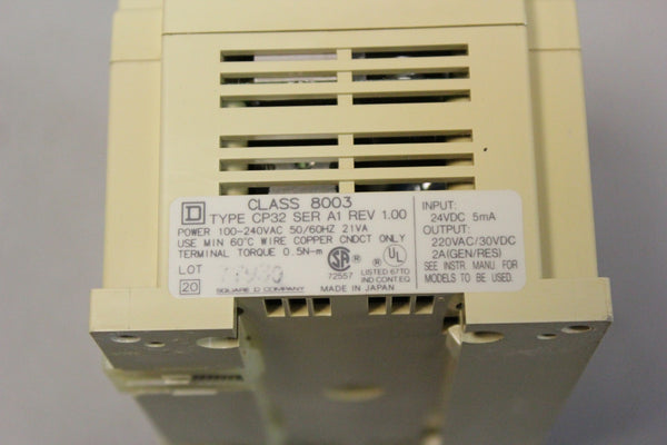 SQUARE D MICRO-1 PLC  8003CP32 A1