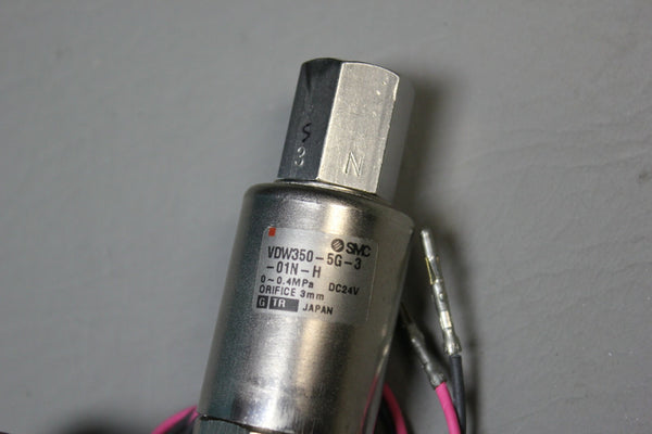 NEW SMC Compact Direct Operated 3 Port Solenoid Valve VDW350-5G-3-01N-H