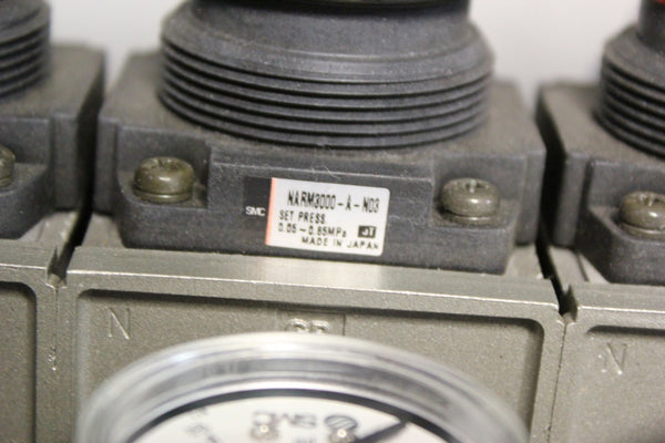 SMC 6 UNIT REGULATOR MANIFOLD  NARM3000-A-N03