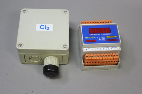 ATI CI2 CHLORINE MONITOR MODULE WITH TRANSMITTER A14 A11