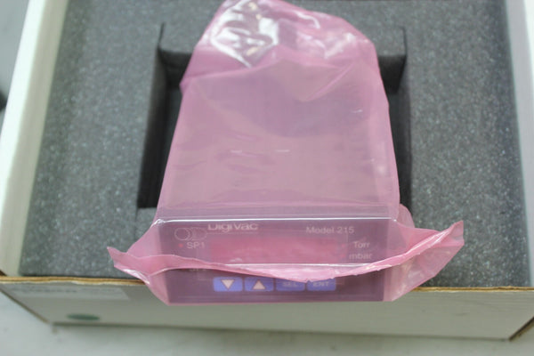 NEW DIGIVAC 215V VACUUM PROCESS CONTROLLER WITH AGILENT 0531 THERMOCOUPLE GAUGE