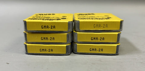 6 (30) Pack Bussmann Buss Fuses GMA 2A Amp 250 Volt, Time Delay Glass Body Fuse