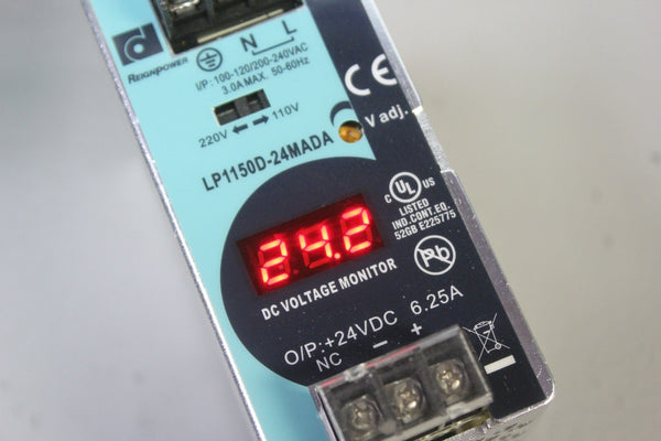 Reign Power LP1150D-24MADA DC Voltage Monitor Power Supply Unit