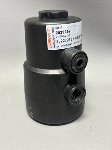 GEMU DIAPHRAGM VALVE 9415000Z-1-0 2029244 PNEUMATIC 1/2"-1"