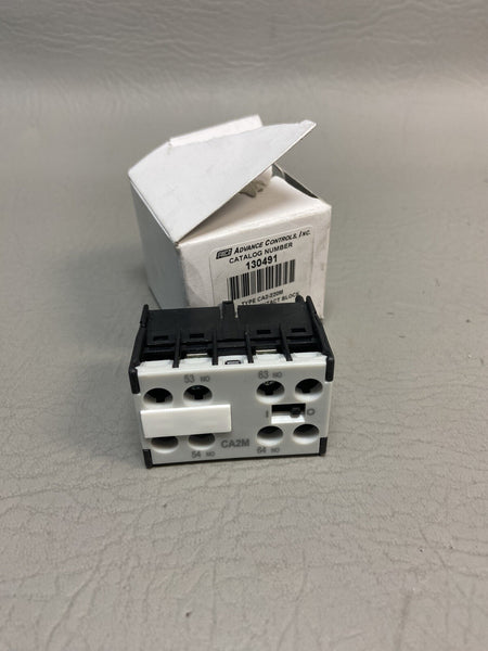 ACI AUXILIARY CONTACT BLOCK 130491 *NEW IN BOX*