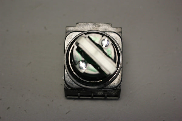 SIEMENS ILLUMINATED 2-POSITION GREEN KNOB SELECTOR SWITCH 52SX7AE3K0B 52AAFEBB