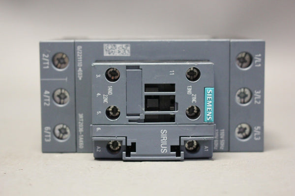 UNUSED SIEMENS SIRIUS CONTACTOR 3RT2036-1AK60
