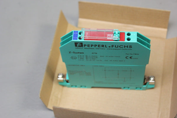 NEW PEPPERL FUCHS  Z-SYSTEM SAFETY BARRIER  P/N: Z713  71896