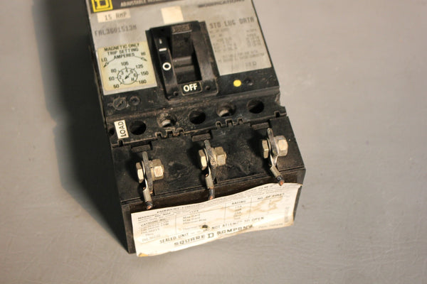 SQUARE D 15A MAG-GARD INDUSTRIAL CIRCUIT BREAKER FAL3601513M