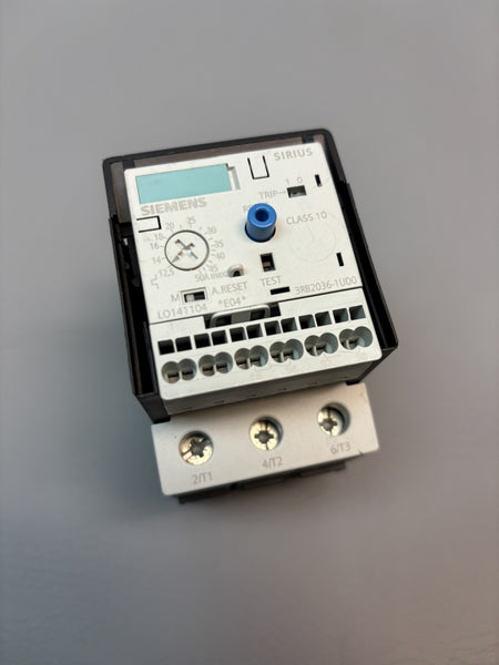 Siemens Sirius 3rb2036-1ud0 Overload Relay Overload Relay s2 12,5-50a e03