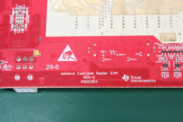 TEXAS INSTRUMENTS mmWAVE MILLIMETER WAVE CASCADE RADAR EVM BOARD PROCO54