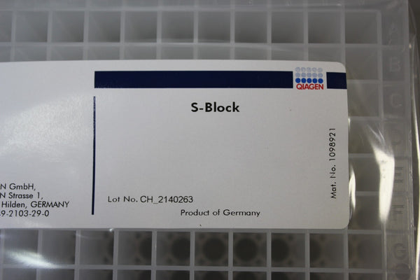 NEW QIAGEN S BLOCK 1098921 QTY 11