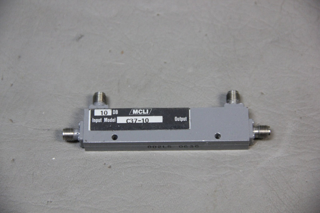 MCLI RF MICROWAVE 10dB DIRECTIONAL COUPLER C37-10