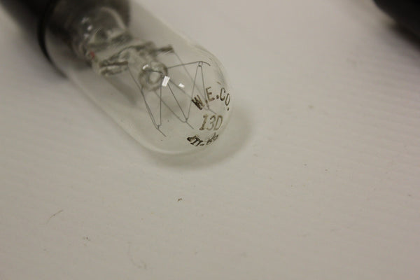 Set of 2 Matching Western Electric 13D Vacuum Tubes and boxes