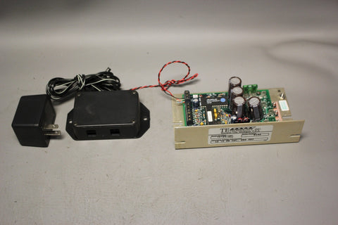 TE TECHNOLOGY POWER SUPPLY TC-24-25 WITH CABLES AND SUPPLY