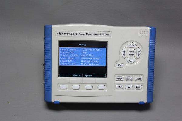 NEWPORT OPTICAL POWER METER 1918-R #3