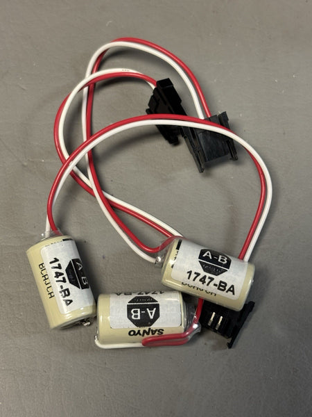 3- Allen Bradley Sanyo Battery 1747-BA