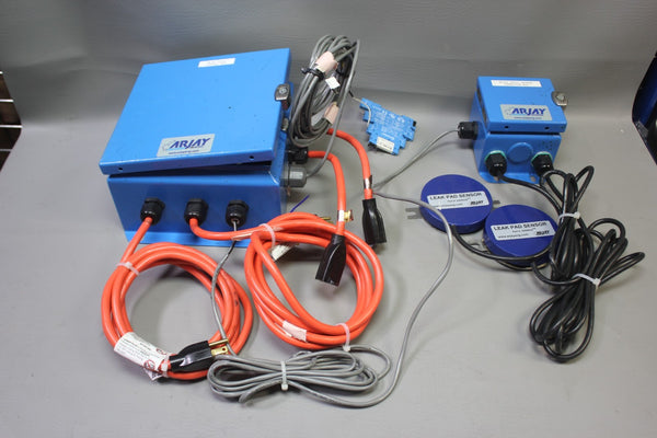 ARJAY ENGINEERING SPILL/LEAK DETECTION SYSTEM 2852 WITH LEAK PAD SENSORS
