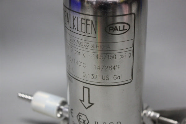 PALL SEALKLEEN STAINLESS STEEL FILTER HOUSING ZLK702G23LHKH4