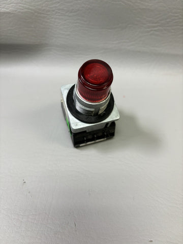 SIEMENS PUSH TO TEST PILOT LIGHT RED 52AATG LIGHTING MODULE 52PT6G2A