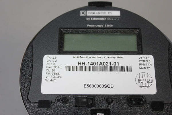 SQUARE D POWER LOGIC E5600 METER E5600360SQD