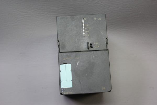 SIEMENS INDUSTRIAL ETHERNET PLC MODULE P/N: 6GK7 343-1EX20-0XE0