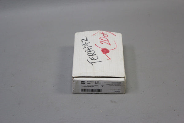 BOX OF 20 NEW ALLEN BRADLEY CENTER JUMPERS 1492-CJJ6-10 A