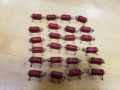 Lot of Vintage Daven Wire Wound Resistors Ham Radio 8.7K 1% 1/2W