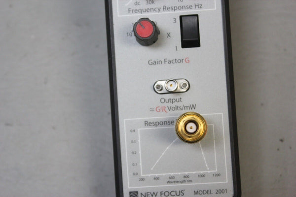 NEW FOCUS OPTICAL RECEIVER WITH ADAPTER 2001