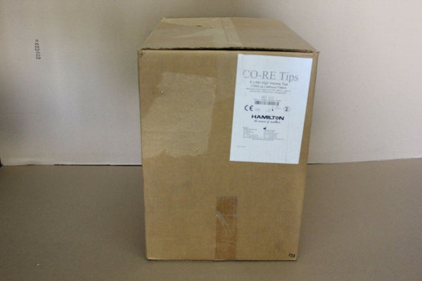 8X480 NEW HAMILTON CO-RE TIPS 1000uL WITHOUT FILTERS 235904