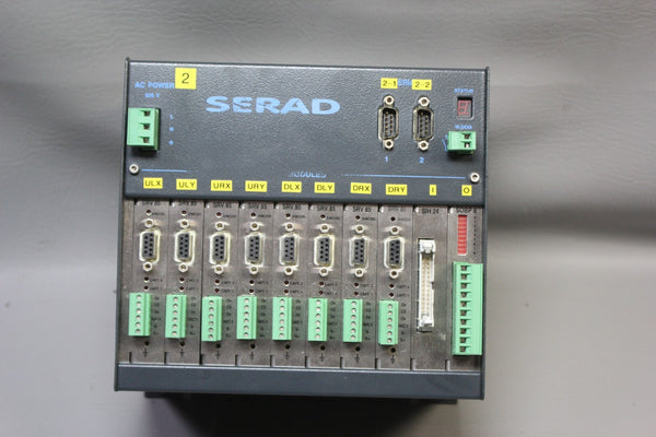 SERAD MCS 32EX MOTION CONTROLLER WITH SRV 85 SIH 24 SOBP 8 MODULES #1
