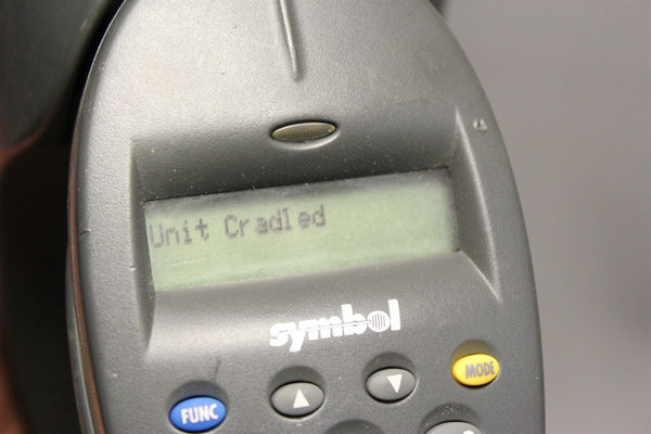 SYMBOL BARCODE SCANNER WITH CRADLE AND CABLES SBRE + PL370