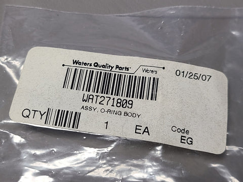 NEW WATERS O-RING BODY ASSEMBLY WAT271809