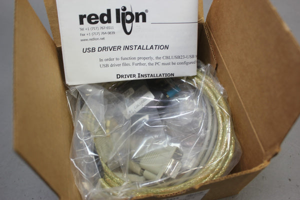 NEW RED LION CONNECTOR TERMINAL USB  CBLUSB23