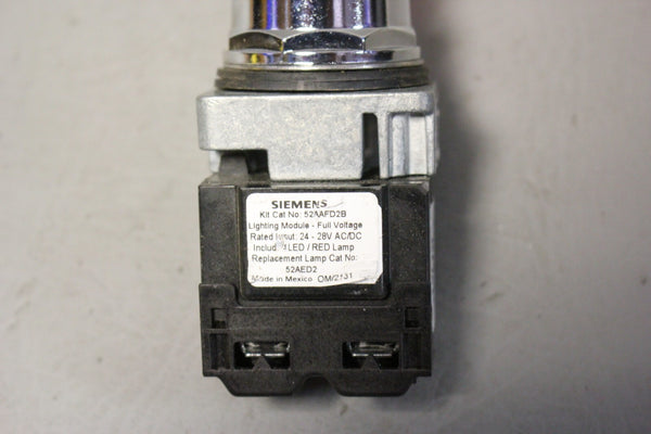 UNUSED SIEMENS PILOT LIGHT 52PL4D2XB