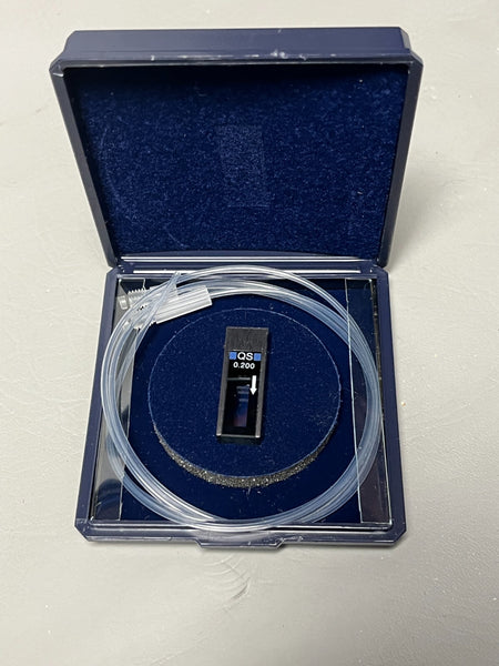 Fisher flow through cell 14-385-933F QS 0.200 for spectrophotometer