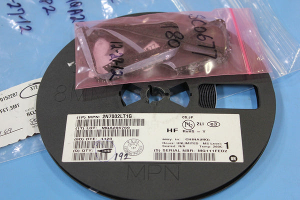 372 New ON Semi N Ch 60V MOSFET 2N7002LT1G