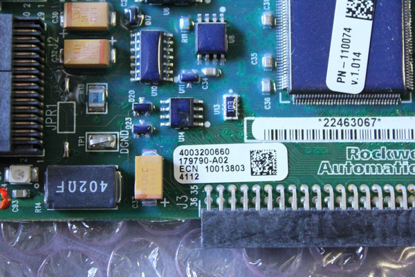 ROCKWELL AUTOMATION 179790-A02  CONTROL CIRCUIT BOARD W/ DUAL MALE PIN HEADERS