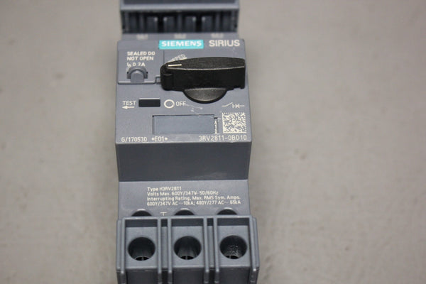 SIEMENS SIRIUS  3RV2811-0BD10 CIRCUIT BREAKER