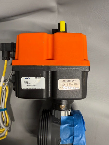 GEORG FISCHER  ELECTRICALLY ACTUATED BALL VALVE  150.104.227  TYPE 546   (A1)