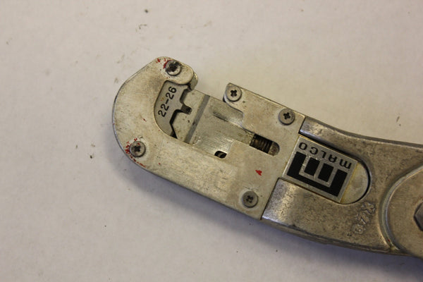 Malco 19188 Hand Crimping Tool Crimper 