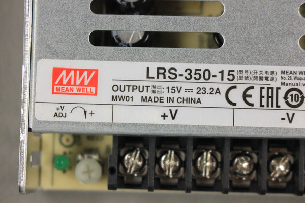 NEW MEAN WELL LRS-350-15 POWER SUPPLY MODULE