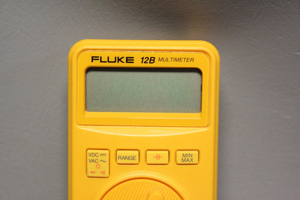 FLUKE 12B MULTIMETER W/FLUKE LEADES